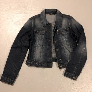 Bluenotes Distressed Denim Jean Jacket